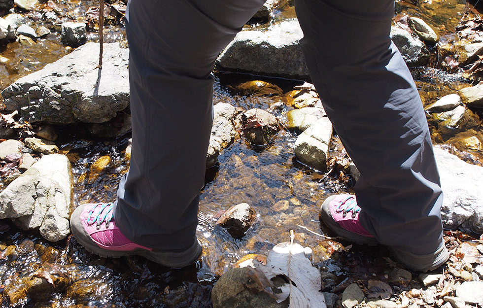 登山靴の防水性能