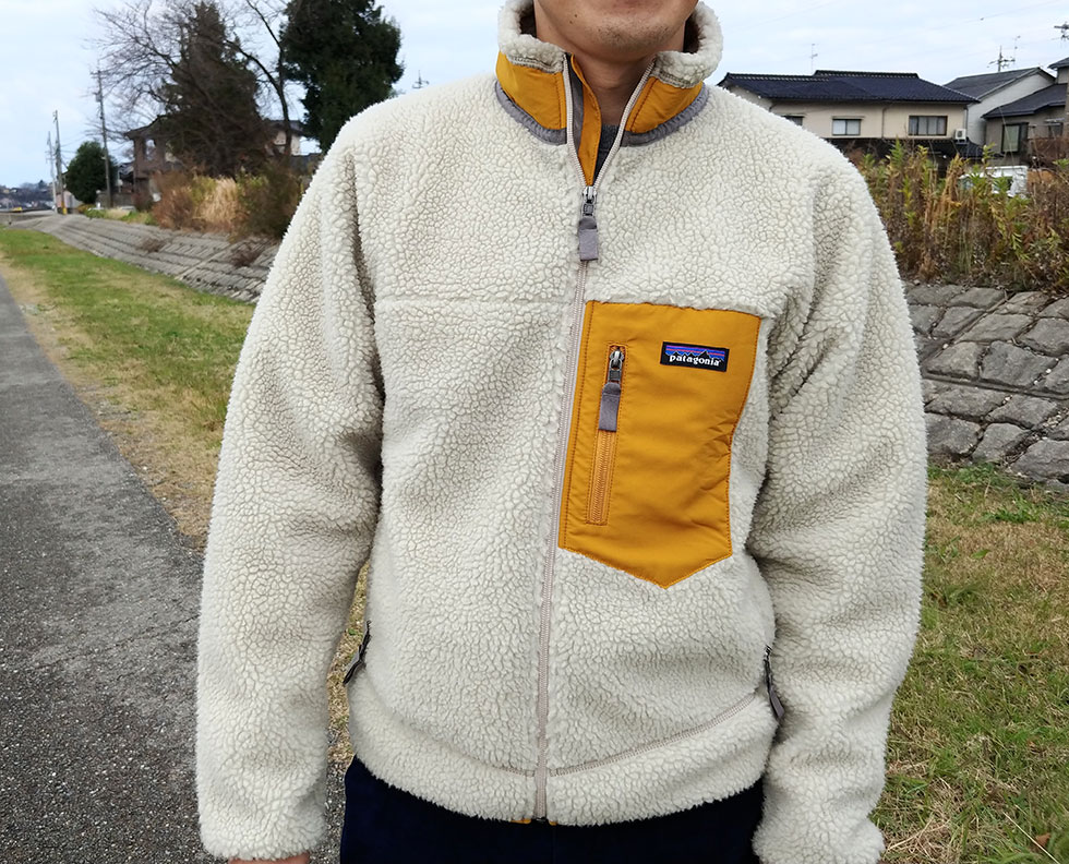 Patagonia パタゴニアレトロX Mサイズ ナチュラルカラージャケット